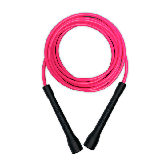 PVC跳繩【粉紅+黑】